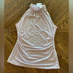 *NWT* White House Black Market sleeveless blouse, size L